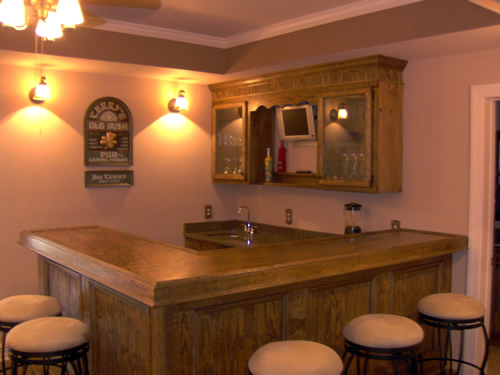 basement bar