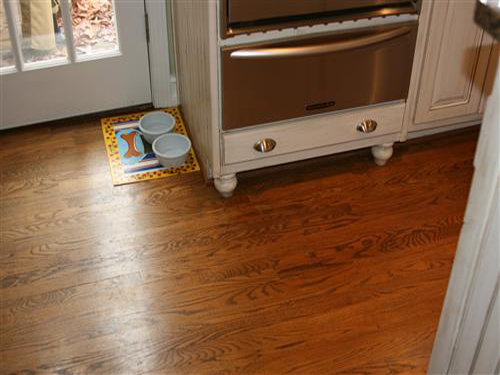 hardwood floor kitchen