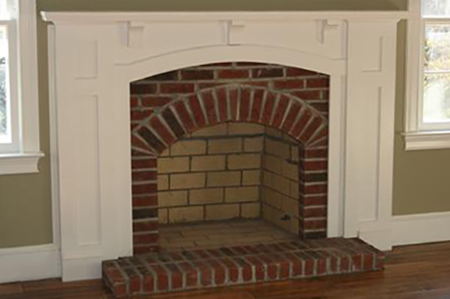 custom mantel